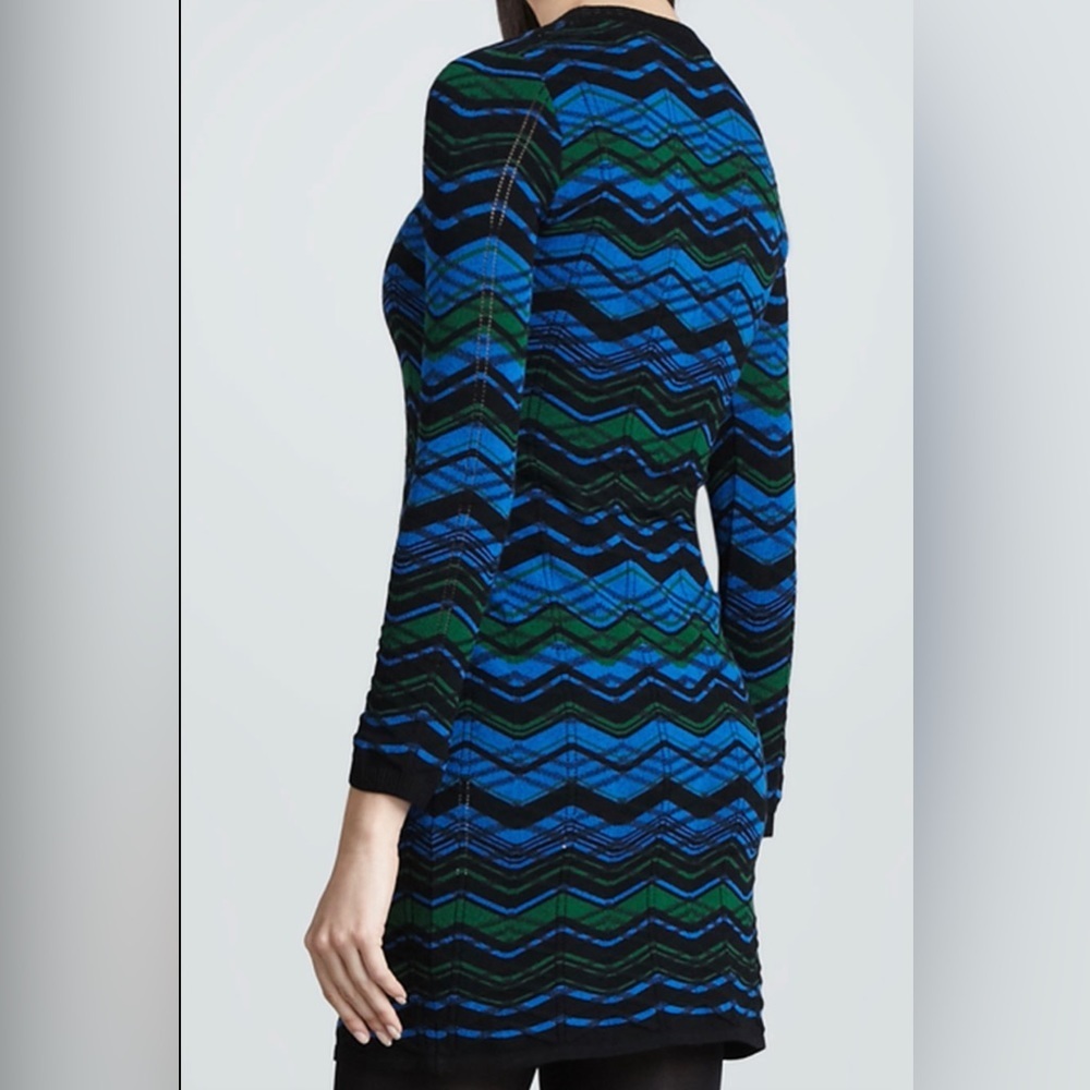 Missoni Long-Sleeve Bias Plaid Dress (size: 2) Brand New - Picture 2 of 8